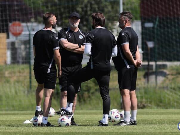 Dragon trained without Edin Jack