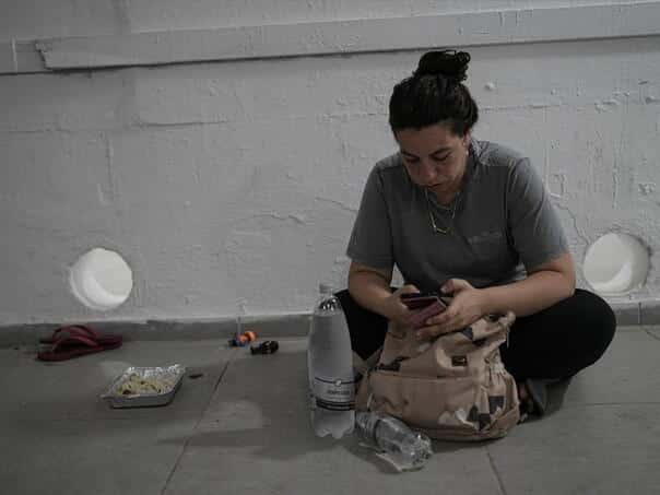 See pictures from Israeli shelters