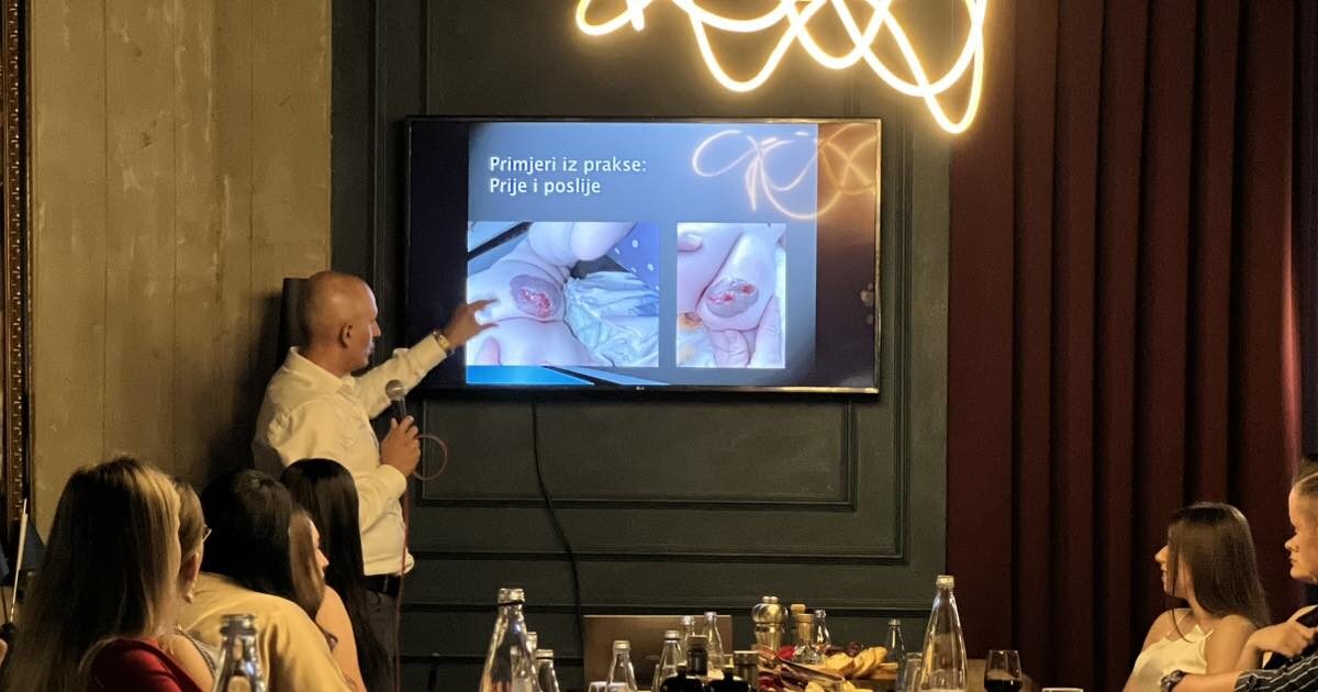 Violapharm Tešanj organized a professional lecture on innovative wound care patches
