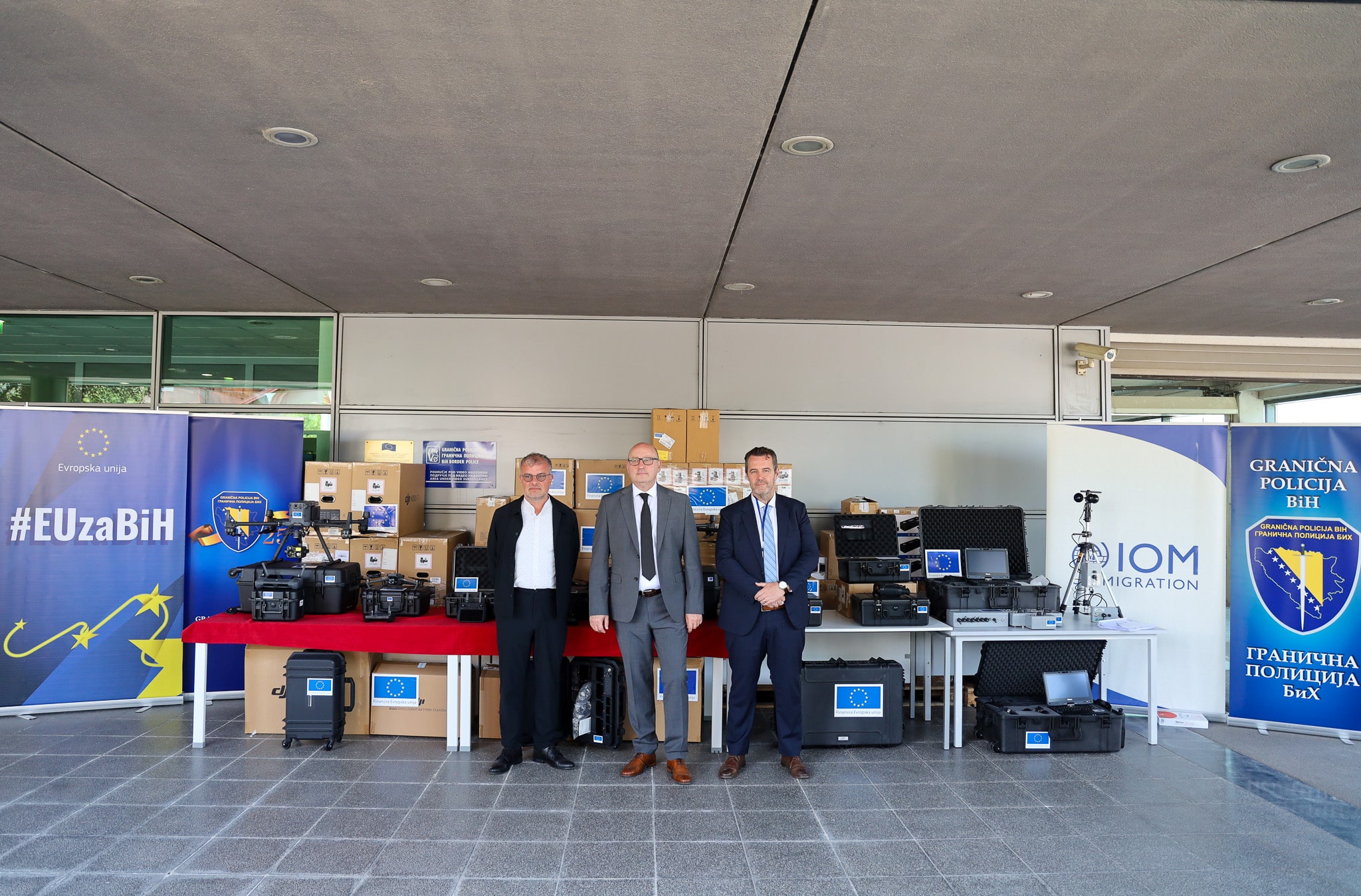 EU donates high-tech equipment worth 1.4 million KM to strengthen the operational capacities of BiH border police
