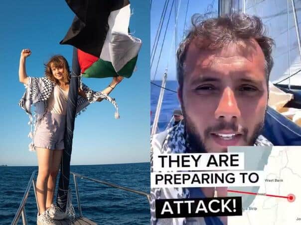 Activists with sailboat grette: ‘Israel will attack us’