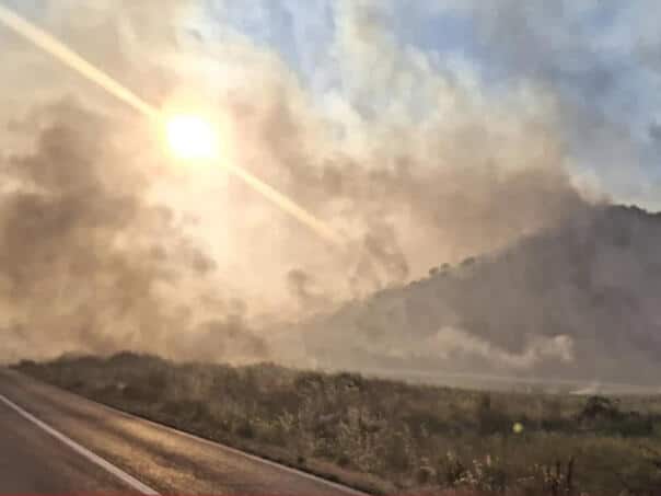 Alarming in Trebinje: a big fire broke out, fire threatens and houses