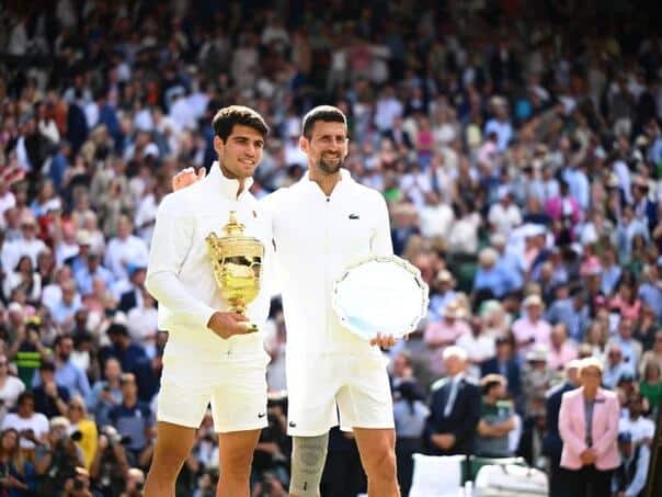 Alcaraz did not mention Djokovic as a favorite for Wimbledon