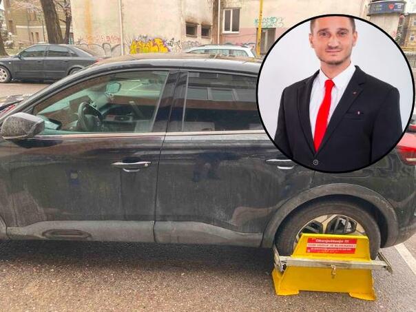 Blocking of improper parked vehicles in Tuzla soon becomes the past?