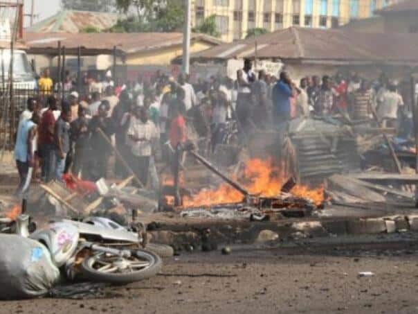 Suicide bomber in Nigeria killed at least 10 people