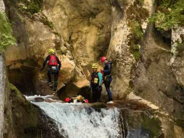 Briton suffered in the canyon of the river hrčavke