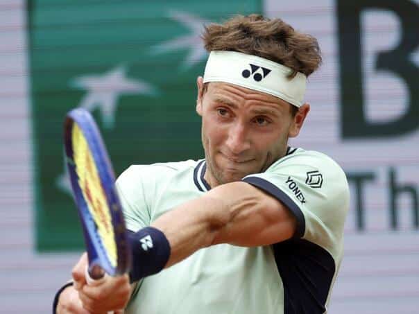 Casper Ruud canceled the performance on Wimbledon