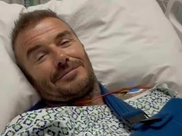 David Beckham ended up in the hospital: ‘Quick healing Dad’