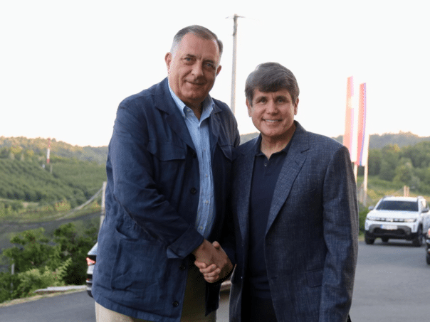 Dodik hosted Blagojevich: two systems, two continents, but the same principle