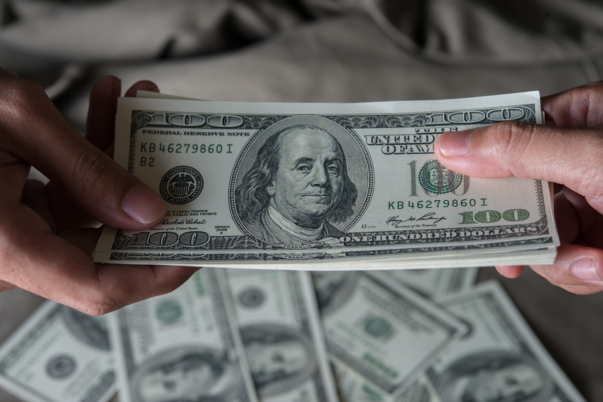 The dollar strengthened slightly