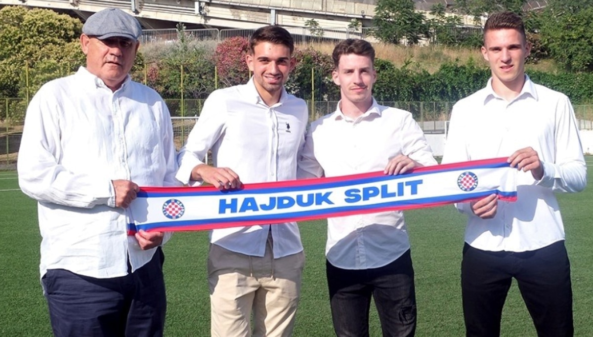 Hajduk signed contracts with three young talents