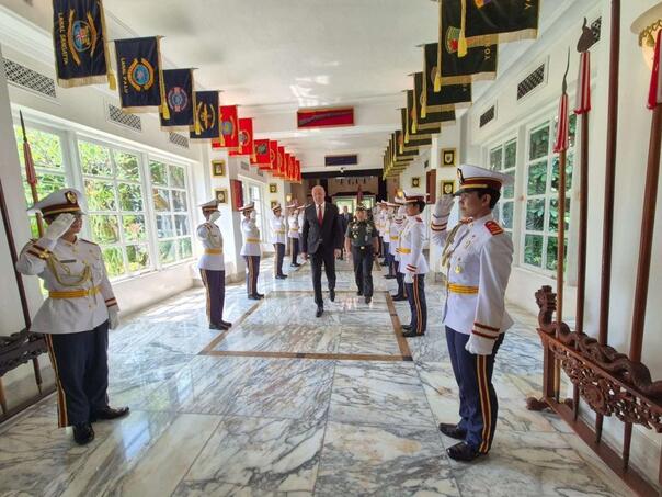 Helez at the Military Exhibition in Indonesia: Promotion BH. military industry and strengthening bilateral relationship