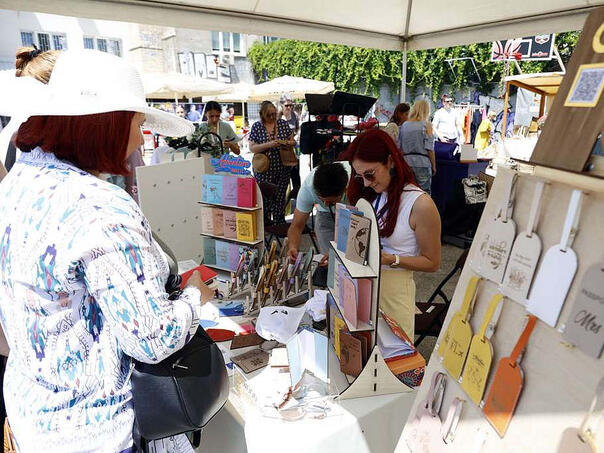Humanitarian Orea Art Market gathered 50 exhibitors from BiH and Region