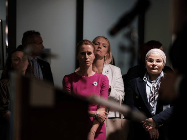 Kaja Kallas in Brussels opened an exhibition dedicated to Srebrenica victims: Memory is a moral obligation