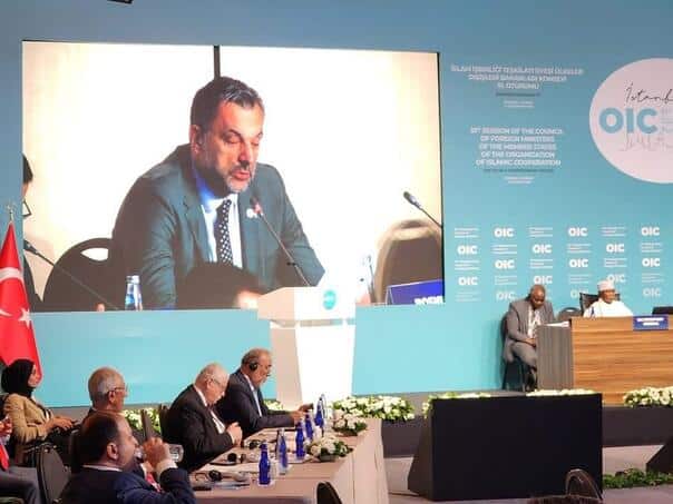 Konaković in the OIC session called on to end violence against civilians in Gaza