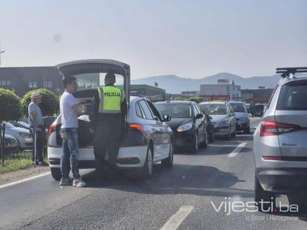 Chain crash in Živinice: Hunting traffic