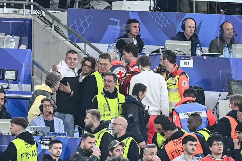 At the match of the League finals, a nation killed a fan
