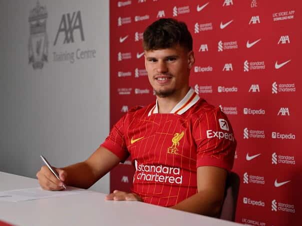 Liverpool presented a new reinforcement: Kerkez signed a five-year contract