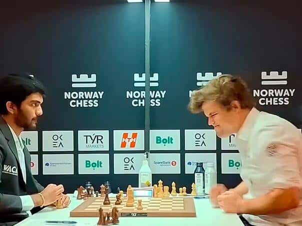 The best chess player of the world shockingly lost and went wild