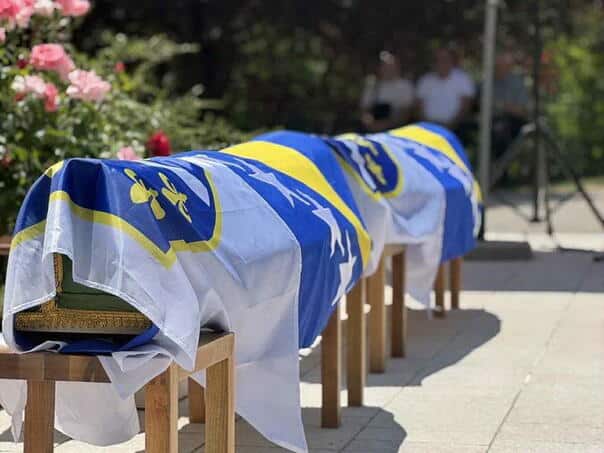 Marked 33. Anniversary of the massacre in Sokolina near Ilijasha