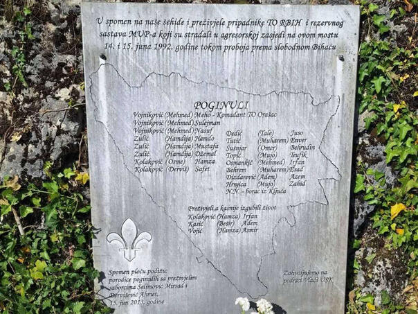 The anniversary of the victim of Bosniaks in Bihać end