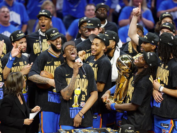 Oklahoma won her first NBA title champion title in history