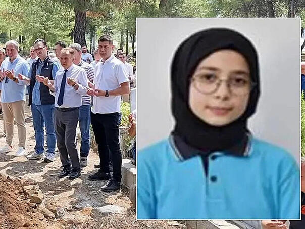 This is a girl who died of fear when the earthquake hit Turkey