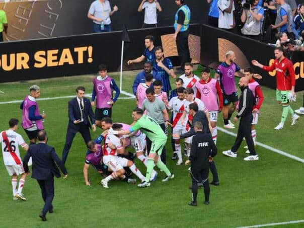 See Chaos: Argentines lost, so attacking the Inter