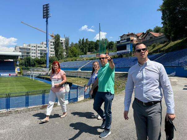 Known when the construction of the southern tribune of Grbavica is moving