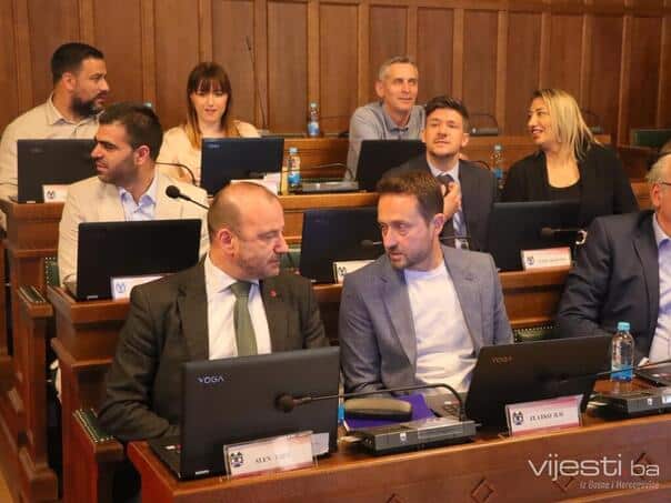 Interrupted session, none of the choices of Mayor Sarajevo