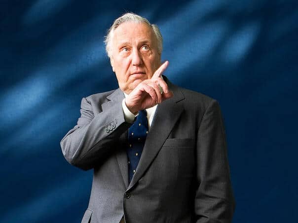 Picture of political thrillers Frederick Forsyth died