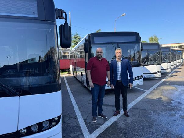First purchase of solo buses after 2008. year: Gras procured 10 Solaris solo buses