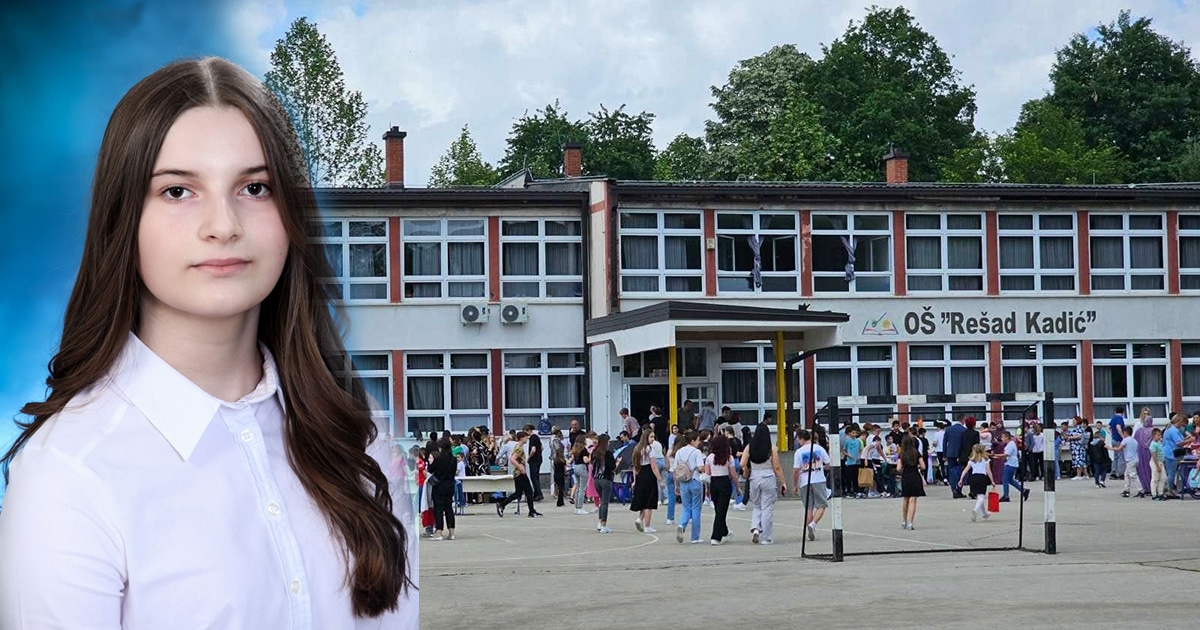 Anesa Škapur – Schoolgor of the Generation of the Elementary School “Rešad Kadić” Tešanj for the school 2024/2025. year