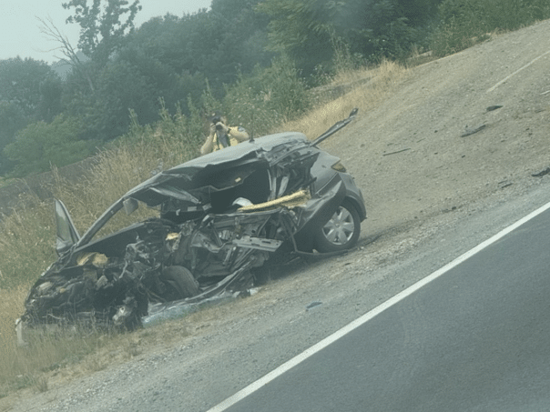Heavy accident in Lukavac: A woman seriously injured in a truck crash