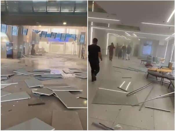 In Iranian attacks affected by a hospital in the south of Israel