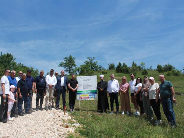 The construction of houses for those who remained without homes began in Konjic