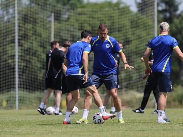 Dragons Today against San Marina on Bilina Polje