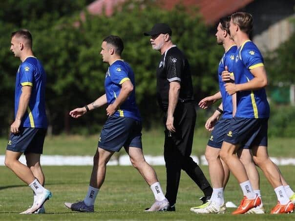 Dragons train tomorrow at Grbavica, the tribune for fans opens