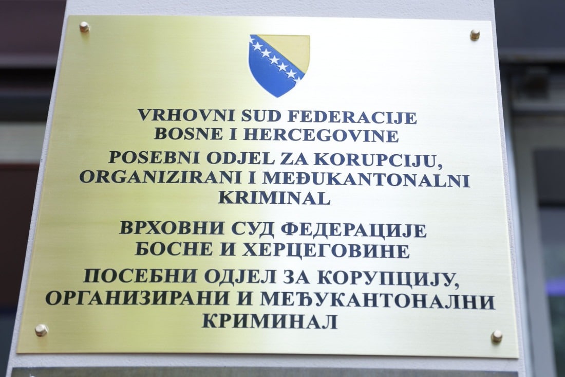 The first indictment of the Federal Potkok v. Mirsad Husović (44) from Tuzla, Hajrudin Tursunović (38) from Brcko and Admir Uzunović (32) from Živinica (32) from Živinica (32) from Živinica (32).