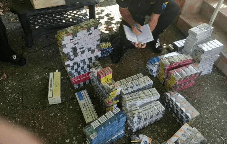 In the area of Tuzla, illegal goods worth about 121,000 KM took off