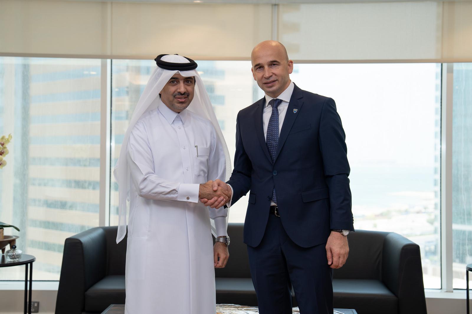 Prime Minister Pivić in Qatar: The project of construction of the new cantonal hospital in Zenica, ensured means of water infrastructure in three municipalities