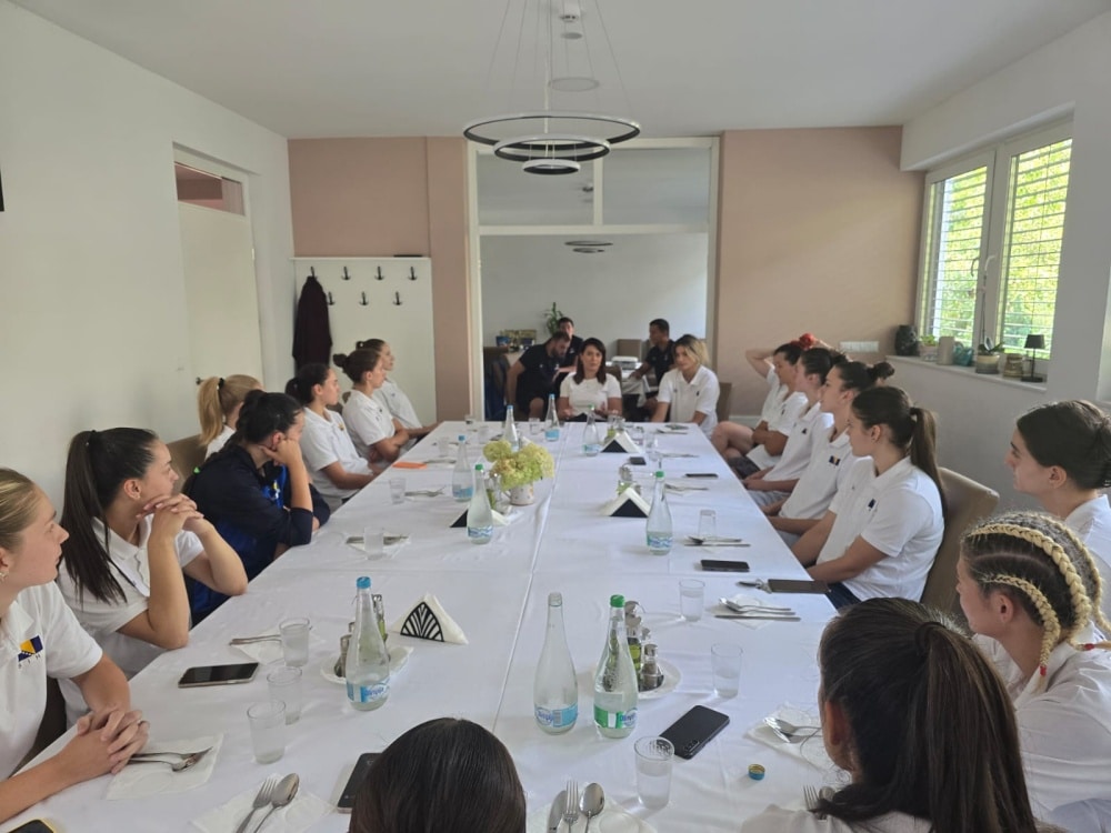 Anita Glibić in Goražde: Great expectations and important challenges before BiH. volleyball players