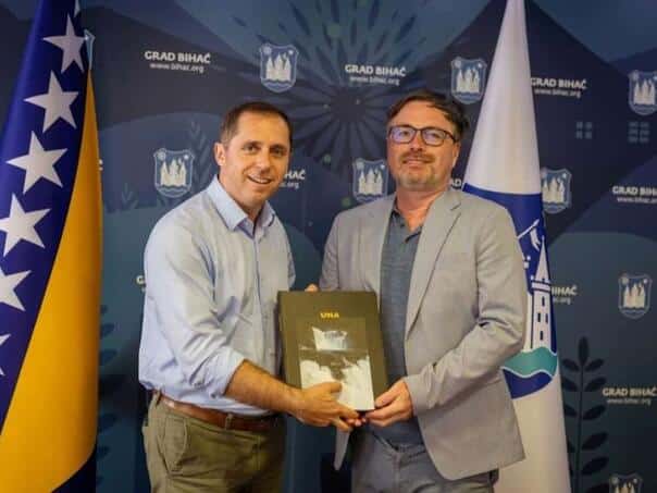 Ambassador of Slovenia participates in a bicycle marathon "Bihać – Srebrenica"