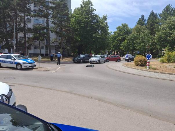Banja Luka: A car hit by a cyclist and driver of the trout