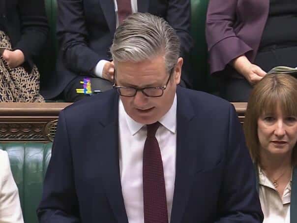 The British Prime Minister at parliament paid tribute to the victims of the Srebrenica genocide