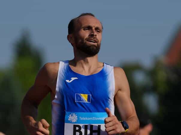 Bronze tuke, two personal and one best of this season’s score for bh. Sport in Balkanians in Volos
