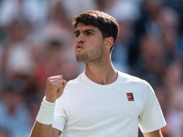 Carlos Alcaraz passed in 3. White Wimbledon