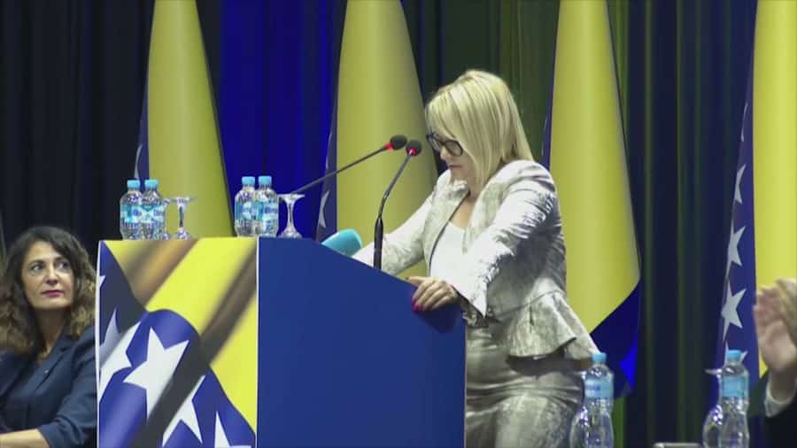The Trial Judgment of the Municipal Court in Živinice: Elzina Pirić was sentenced to 16 months in prison