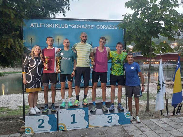 Emir Hastor and Emina Alagić winners of the International Friendship Racing