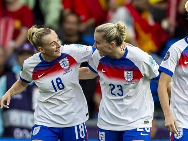The English Women’s National Team won Euro